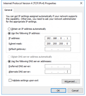 internet protocol properties internet protocol properties
